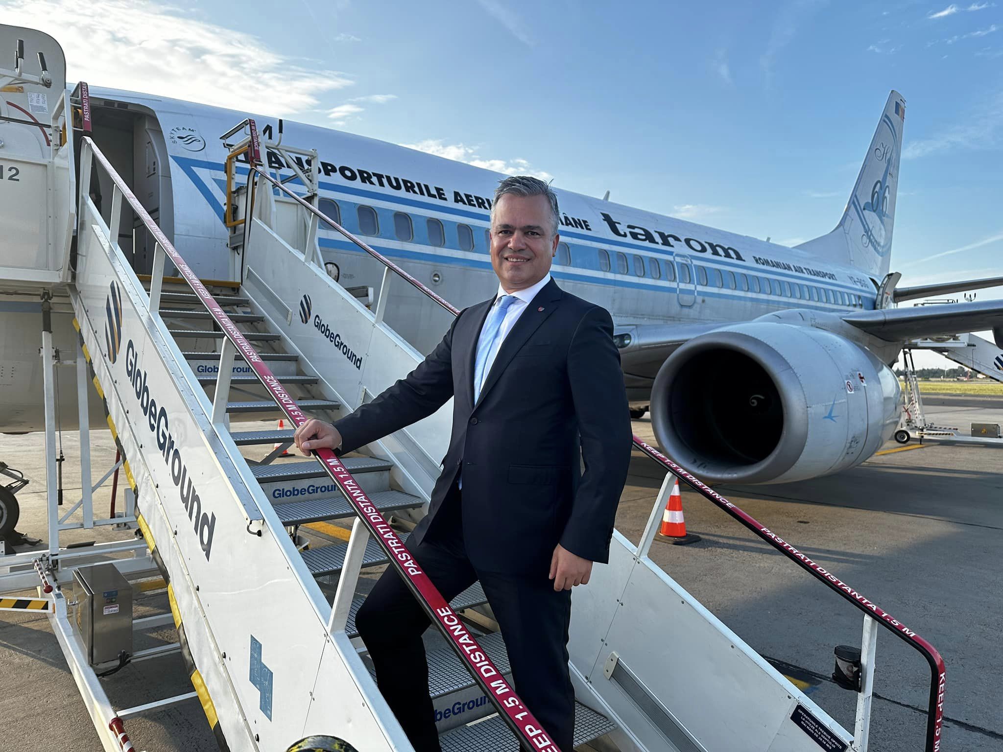 Adrian Ioan Veștea - CJ Brașov - inaugurare Aeroport Brașov