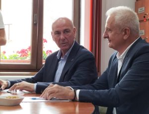 Președintele CJ Brașov Şerban Todorică-Constantin a participat în comuna Cristian la evenimentul predării amplasamentului pentru construcţia unei noi creşe în localitate