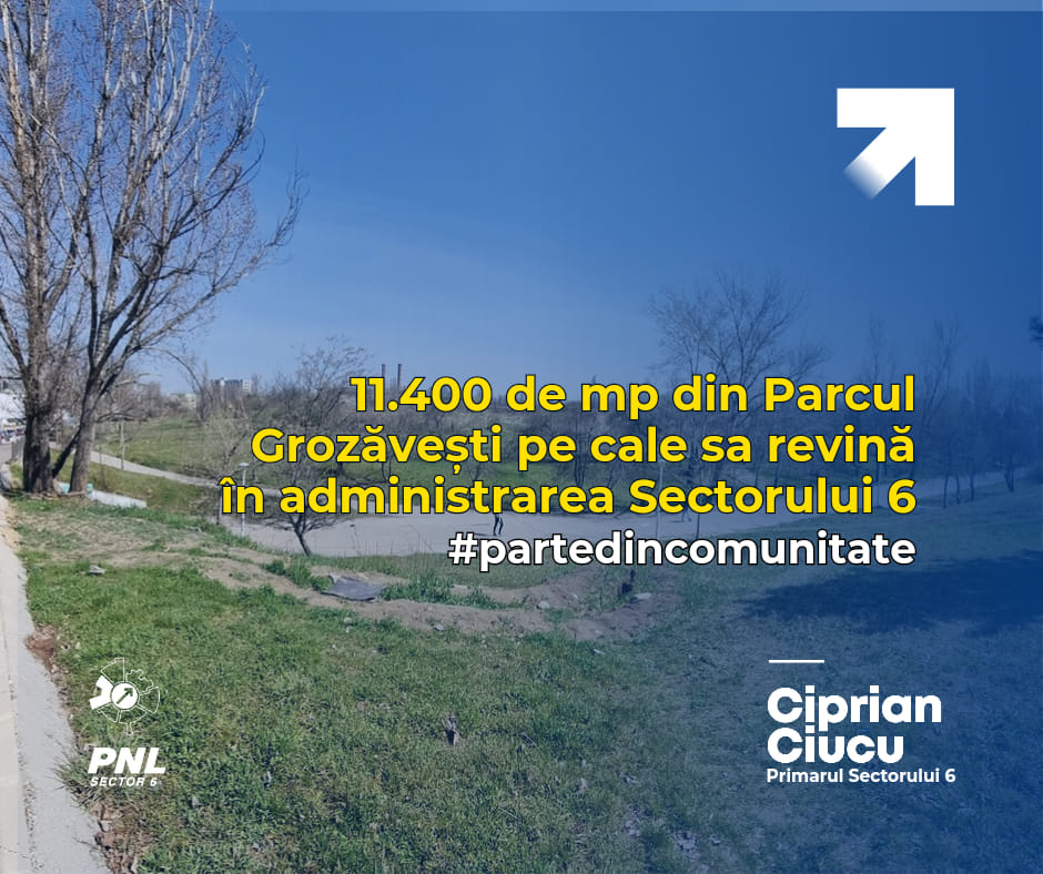 București: 11.400 mp de spațiu verde sunt pe cale să revină in administrarea Sectorului 6