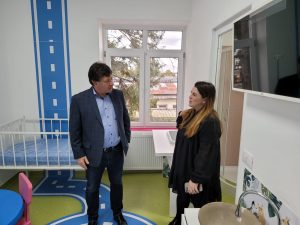 Președintele CJ Arad Iustin Cionca a vizitat șantierul Secției Pediatrie 1 de la Spitalul Clinic Județean de Urgență